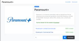 Buy Paramount Accounts